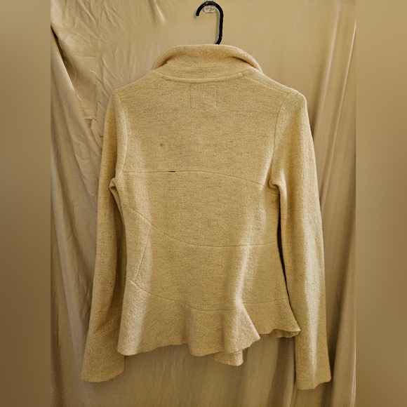 Anthropologie, cream, wool jacket - Picture 4 of 4